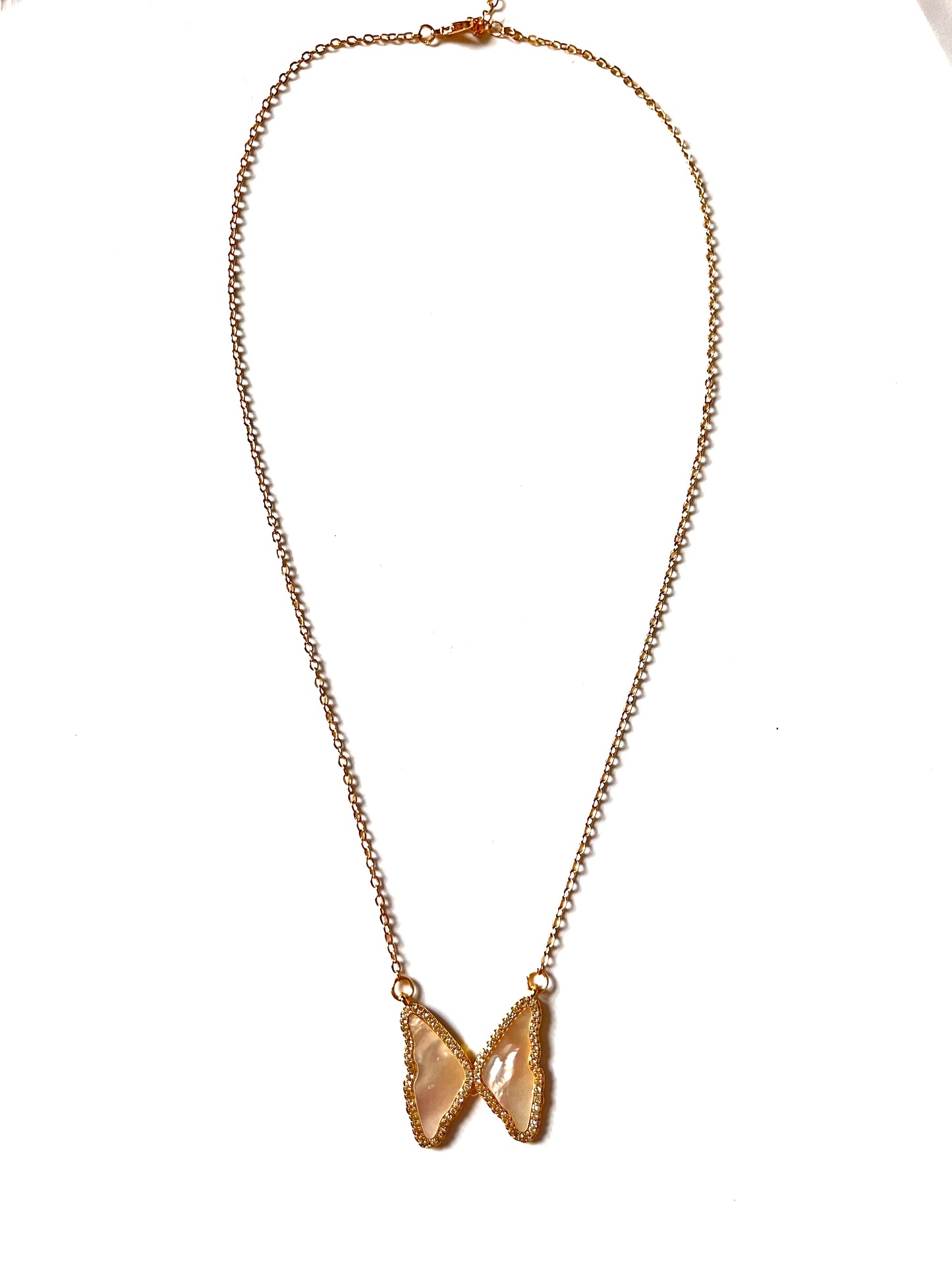 Butterfly Pendant Necklace