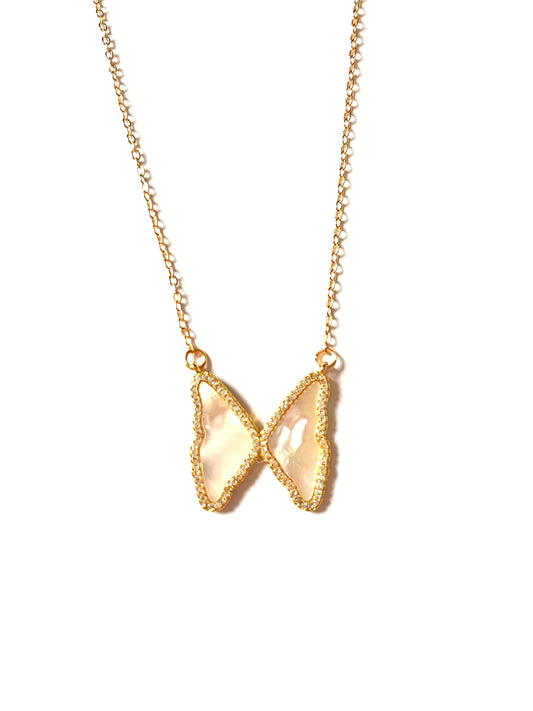 Butterfly Pendant Necklace