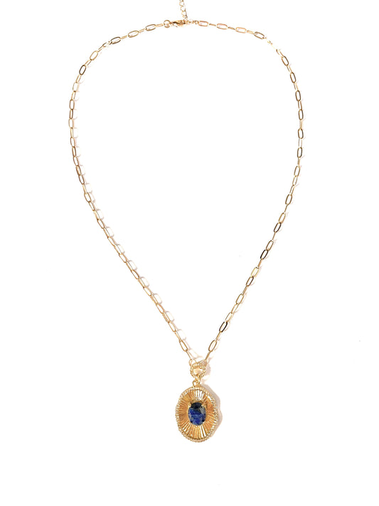 Lapis Pendant Necklace