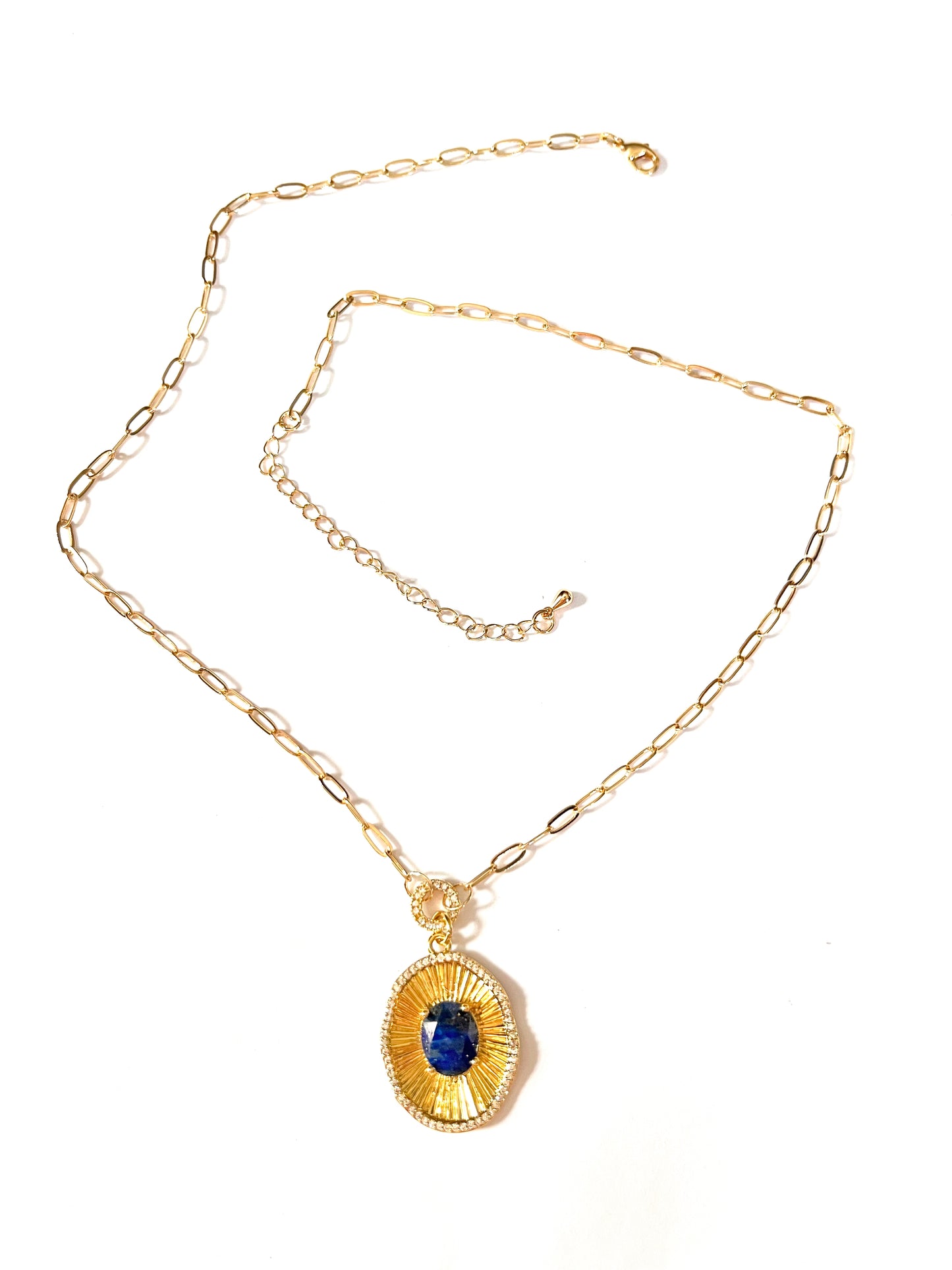Lapis Pendant Necklace
