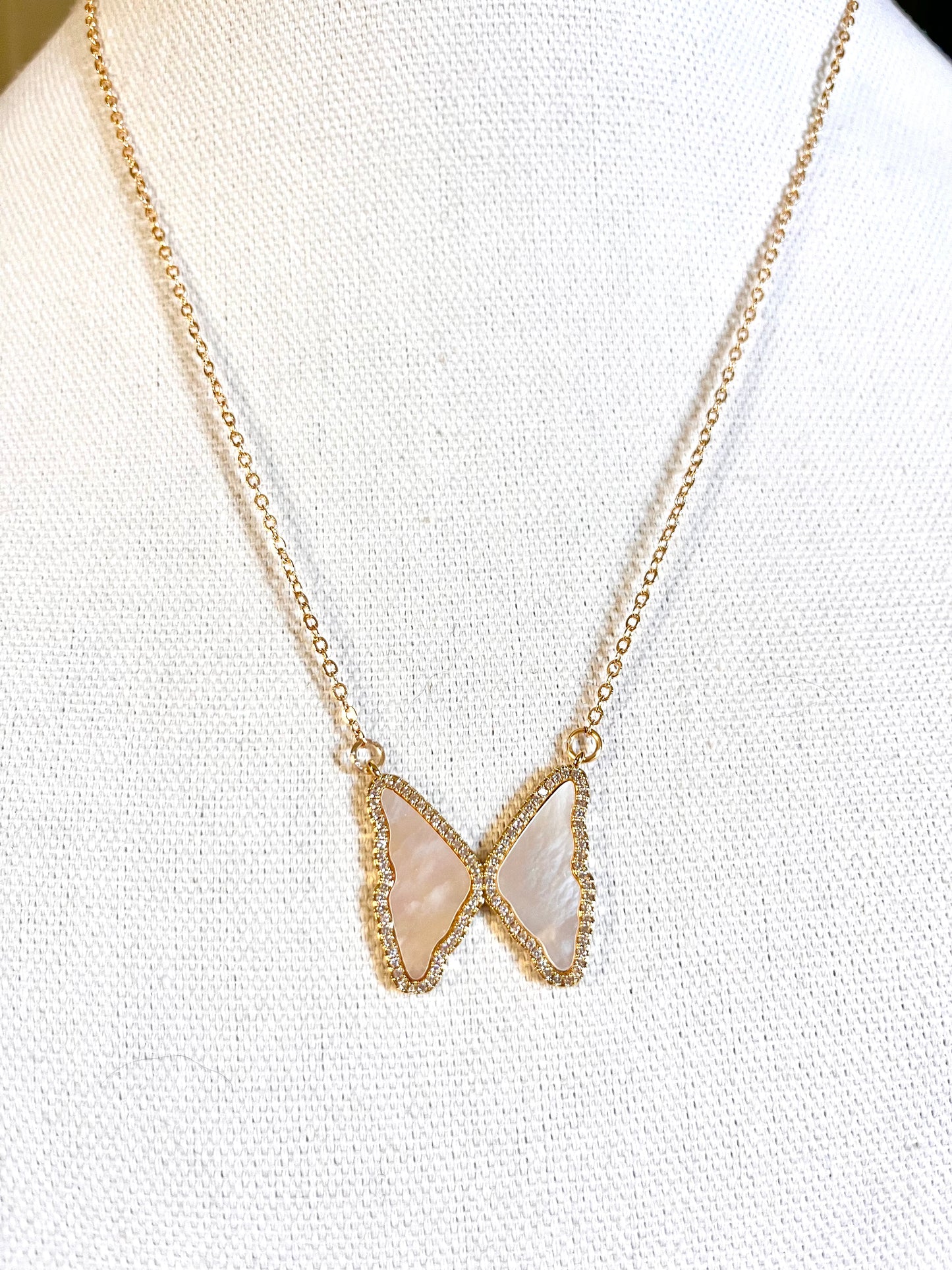 Butterfly Pendant Necklace